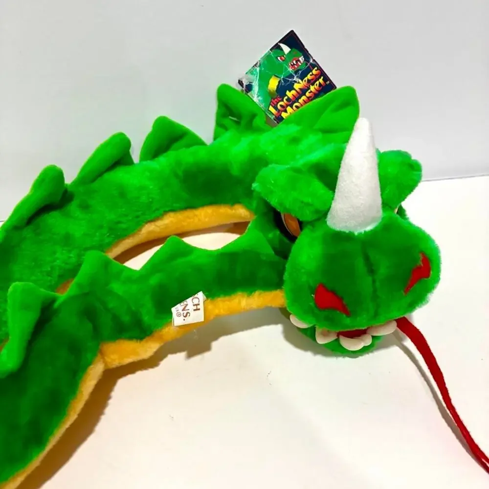 1995 Busch Gardens Williamsburg Loch Ness Monster Roller Coaster Plush nwt